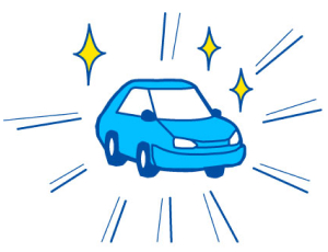 コーティングを実施してきれいになった車